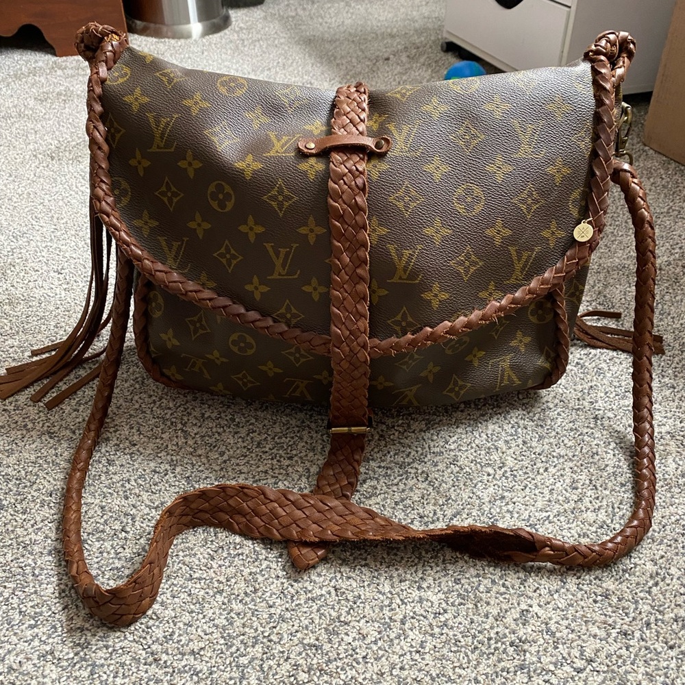 Louis Vuitton Half Saumur 35- revamped